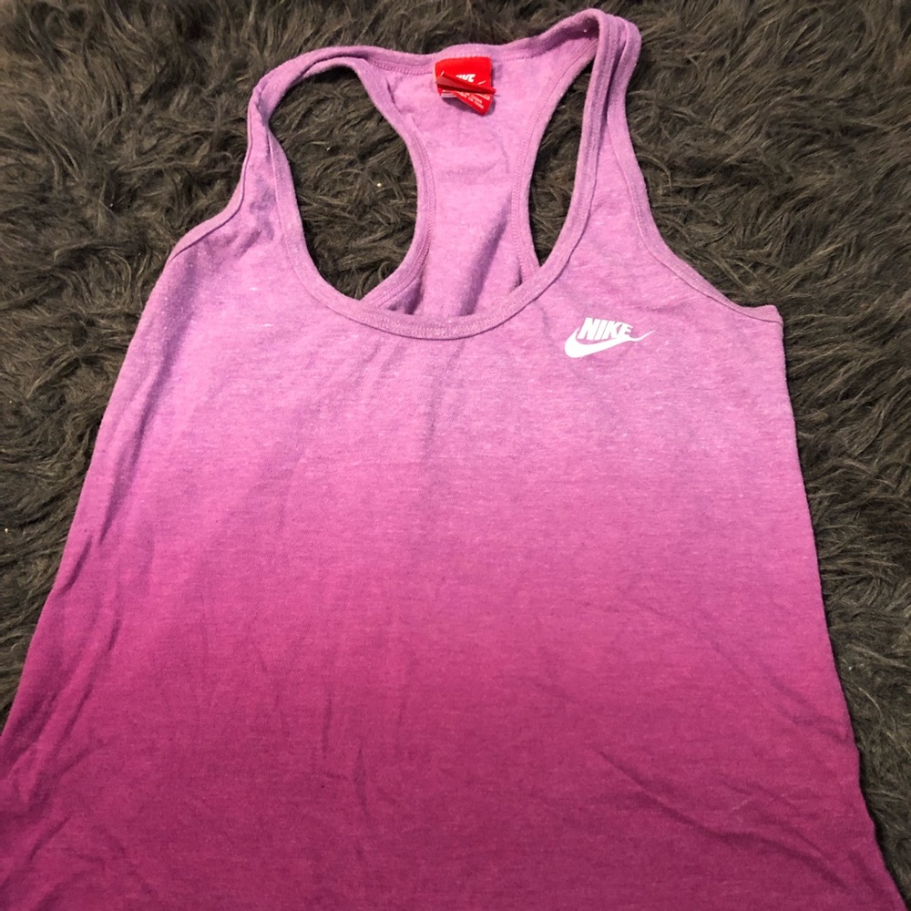 NIKE ombré workout tank